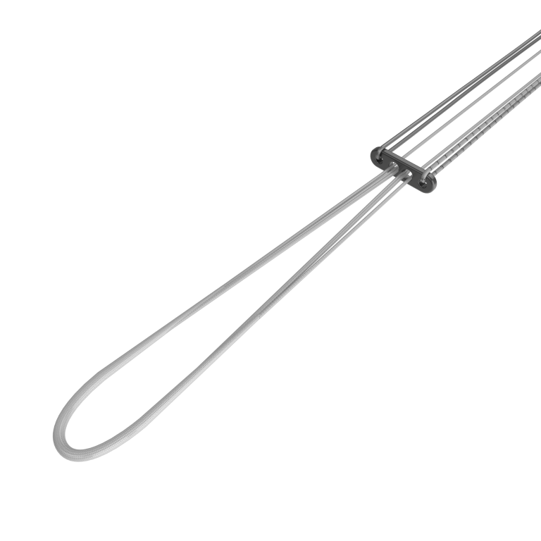 Proloop titanium button