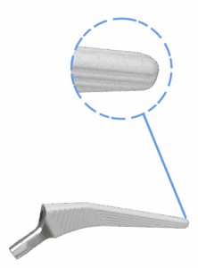 Metaphyseal fixation and proximal grooves